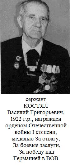Костял Василий Григорьевич