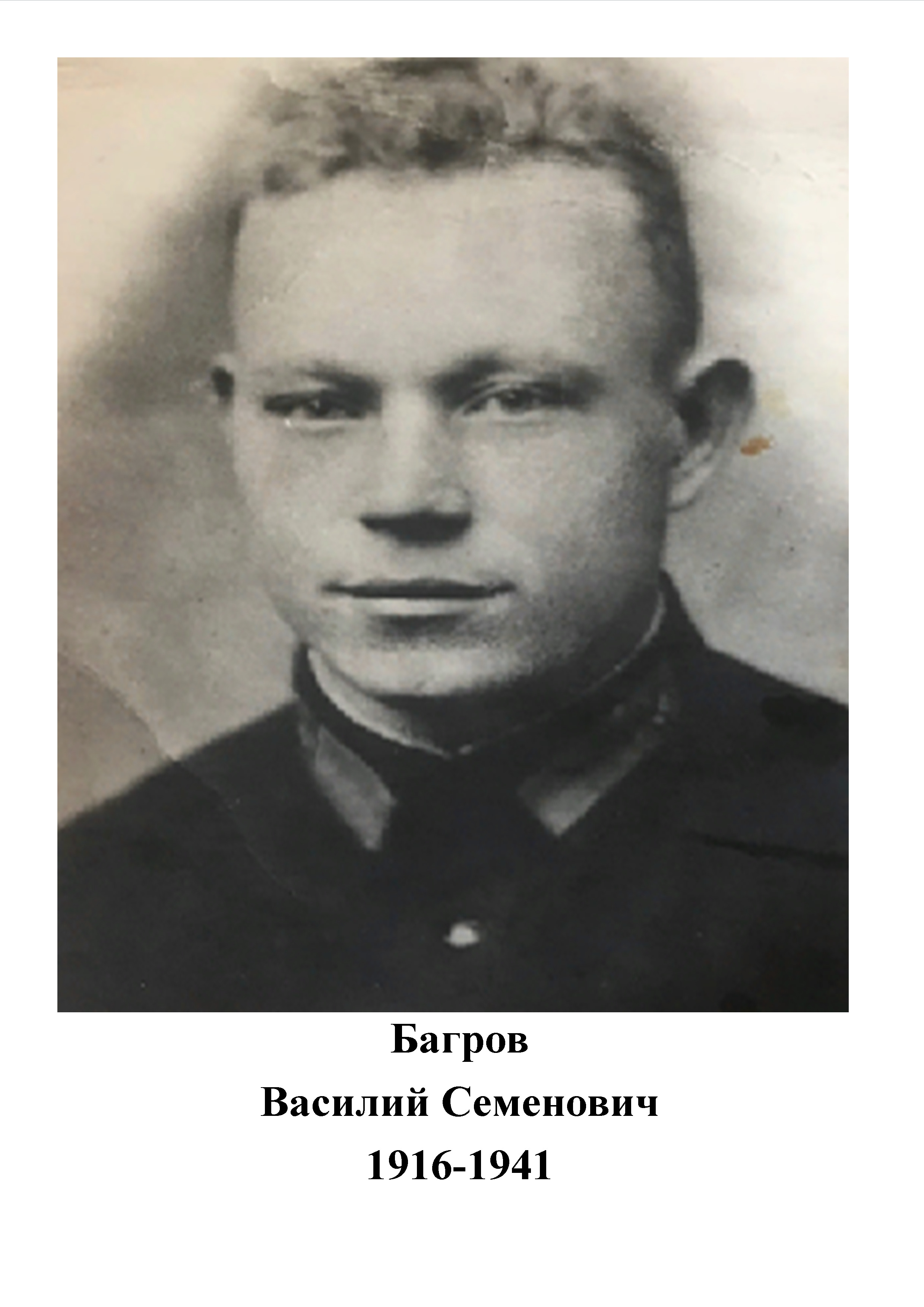 Багров Василий Семенович