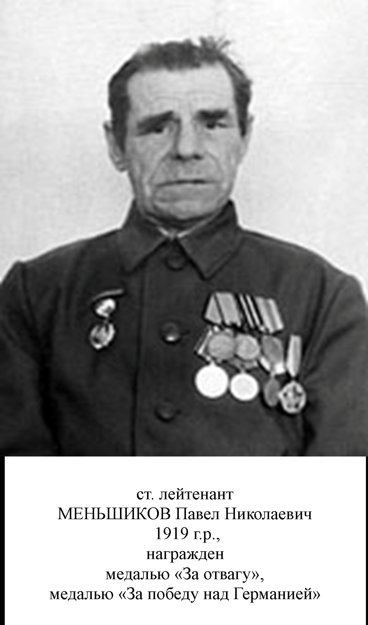 Меньшиков Павел Николаевич
