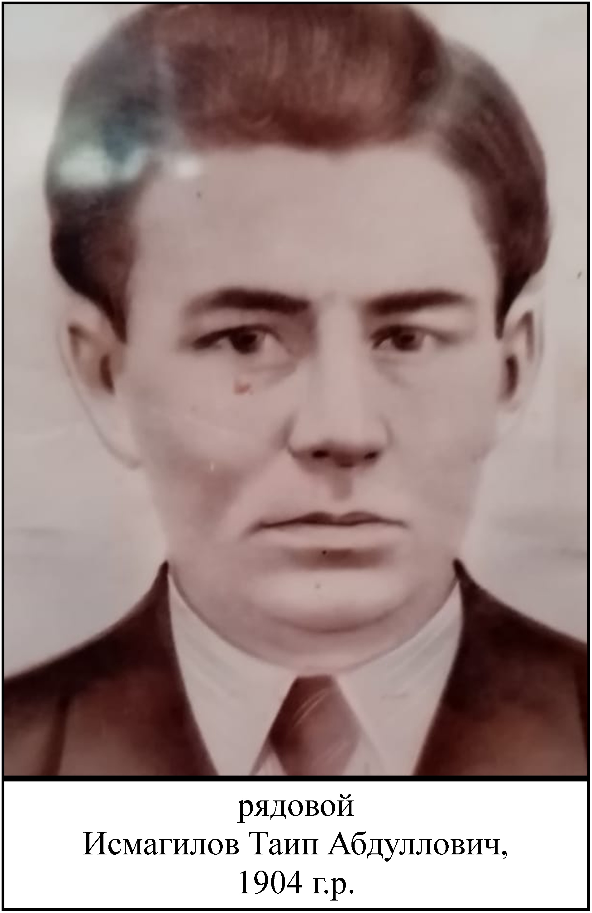 Исмагилов Таип Абдуллович