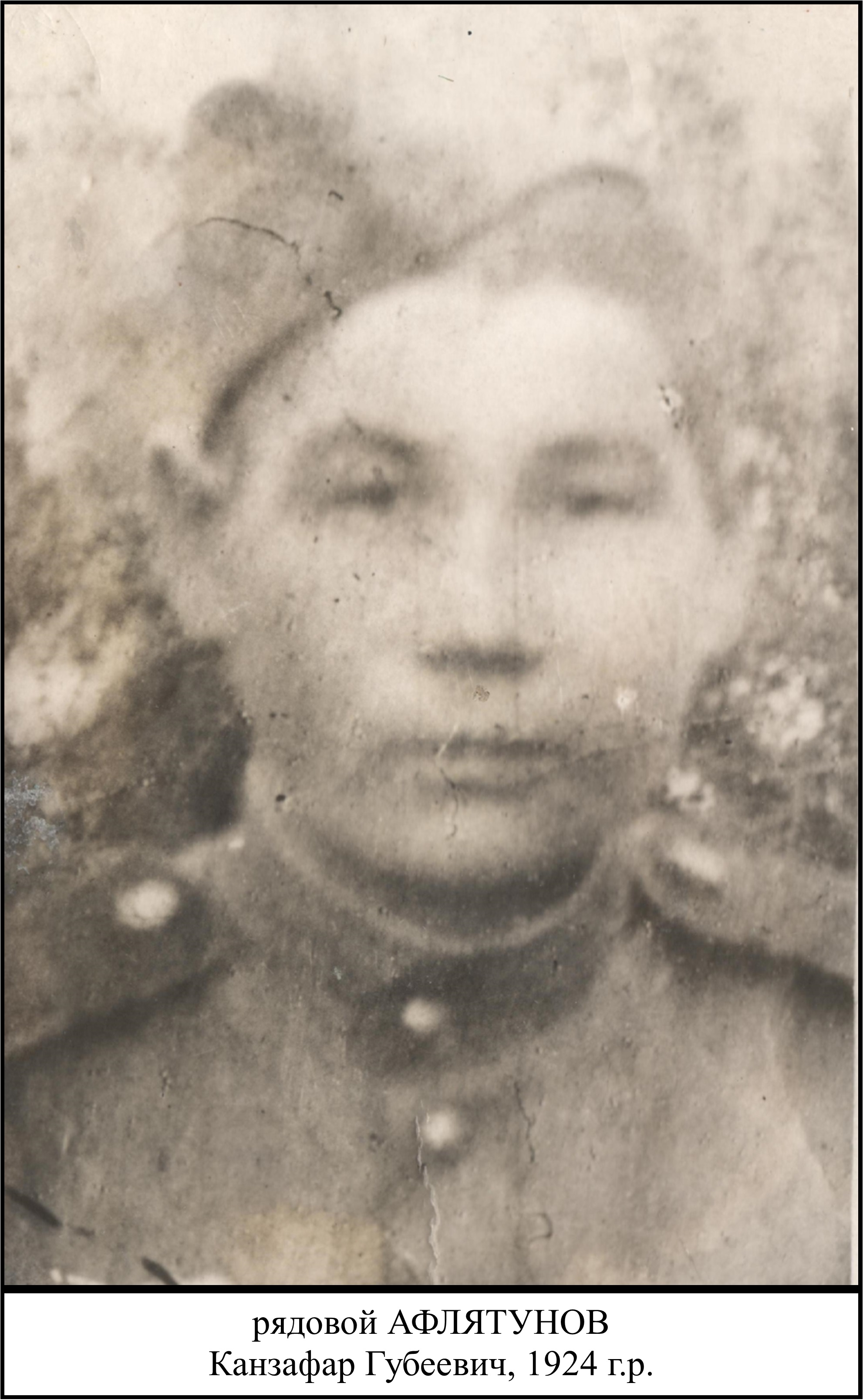 Афлятунов Канзафар Губеевич