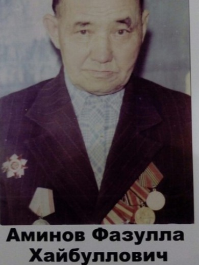 Аминев Фазулла Хайбуллович