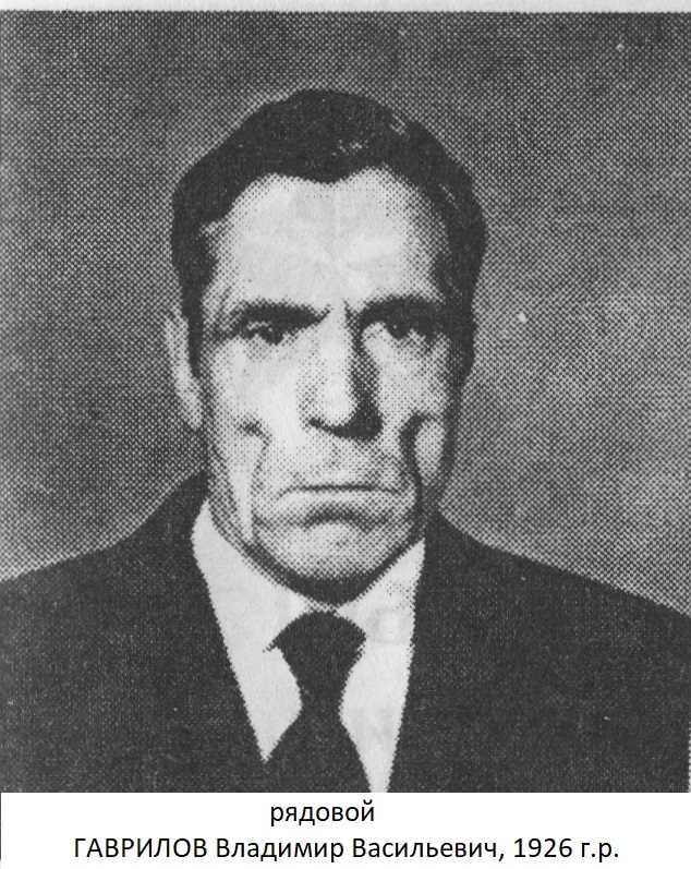 Гаврилов Владимир Васильевич