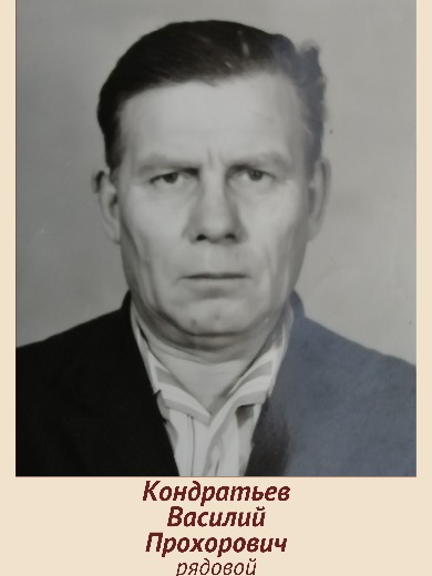 Кондратьев Василий Прохорович