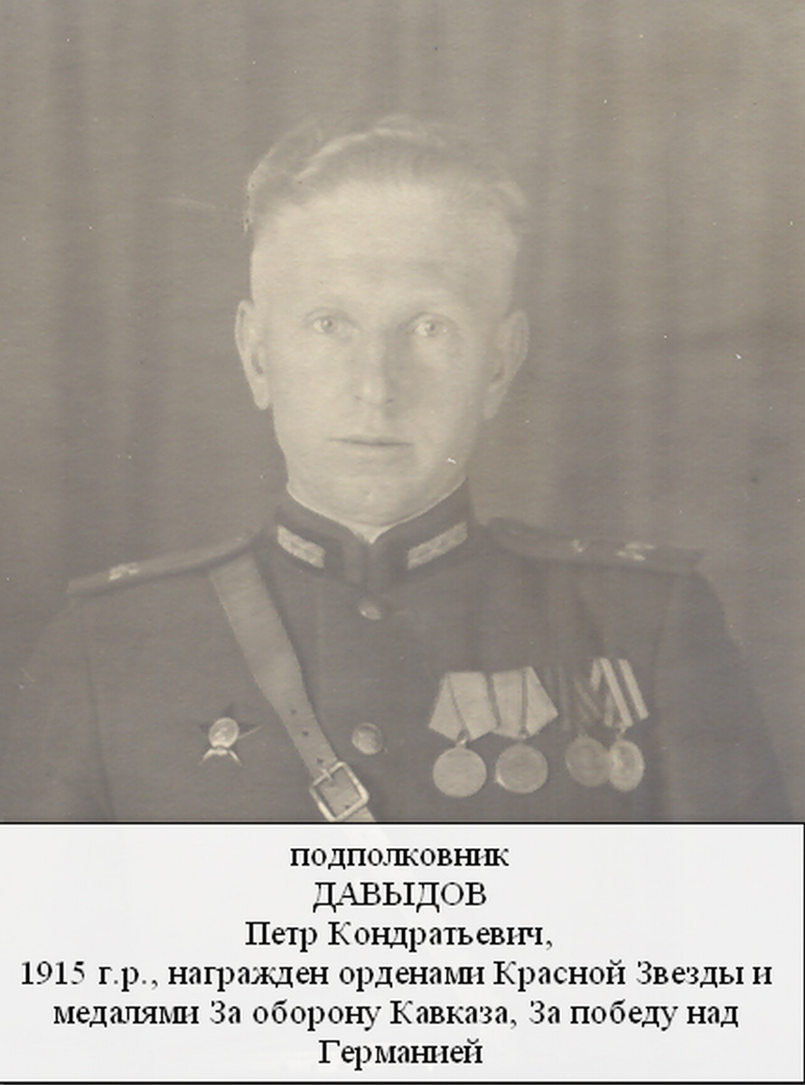 Давыдов Петр Кондратьевич