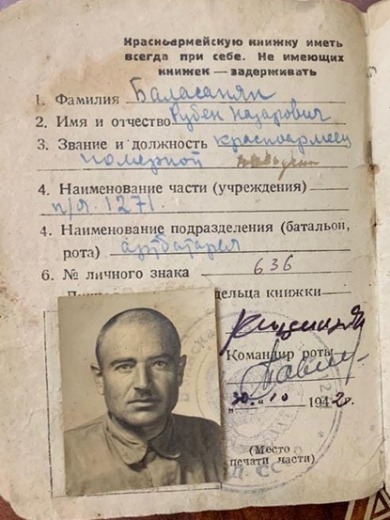 Баласанян Рубен Назарович
