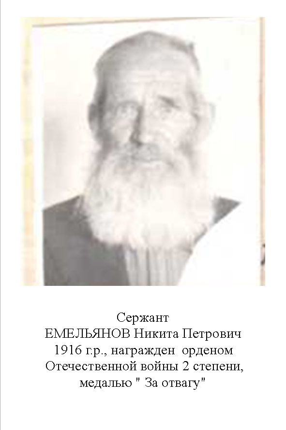 Емельянов Никита Петрович