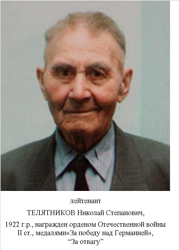 Телятников Николай Степанович
