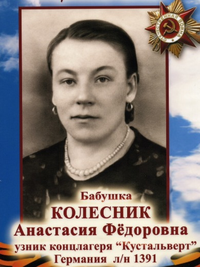 Колесник Анастасия Федоровна