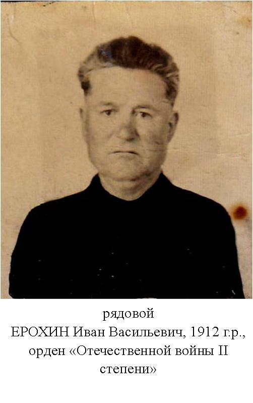 Ерохин Иван Васильевич