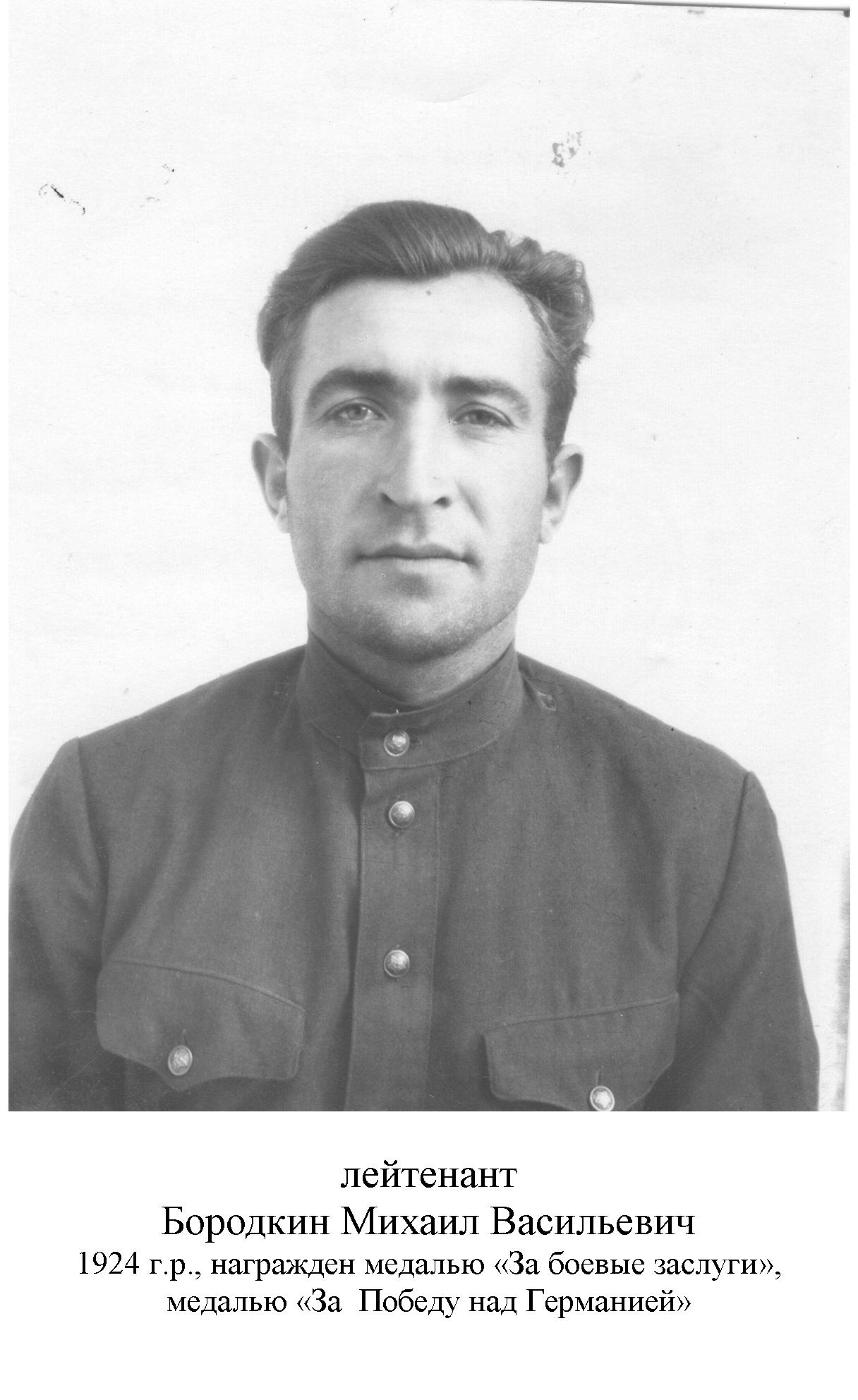 Бородкин Михаил Васильевич