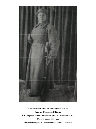 Миронов Иван Васильевич