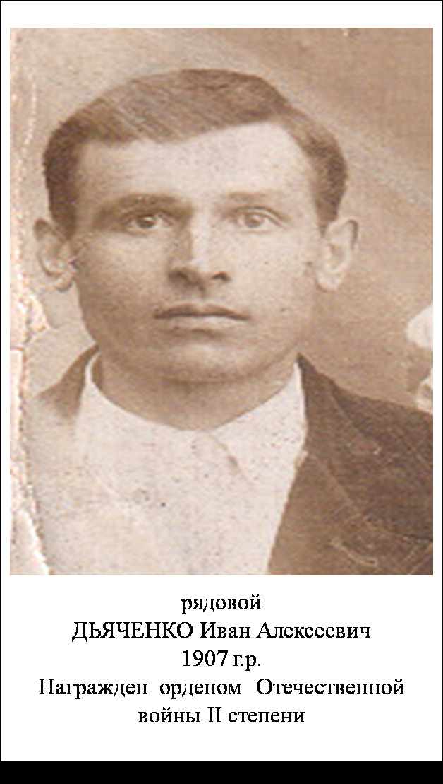 Дьяченко Иван Алексеевич