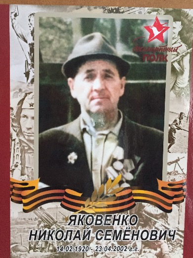 Яковенко Николай Семёнович