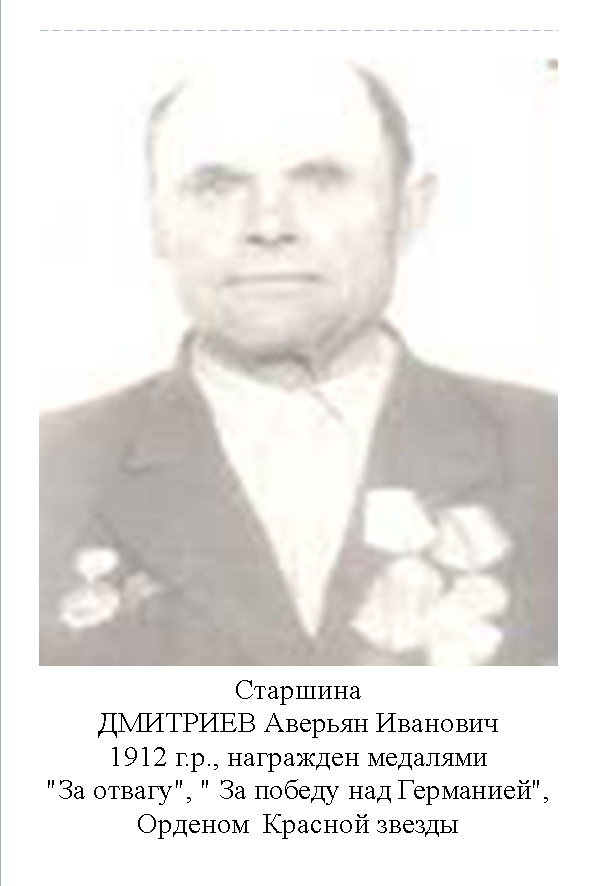 Дмитриев Аверьян Иванович