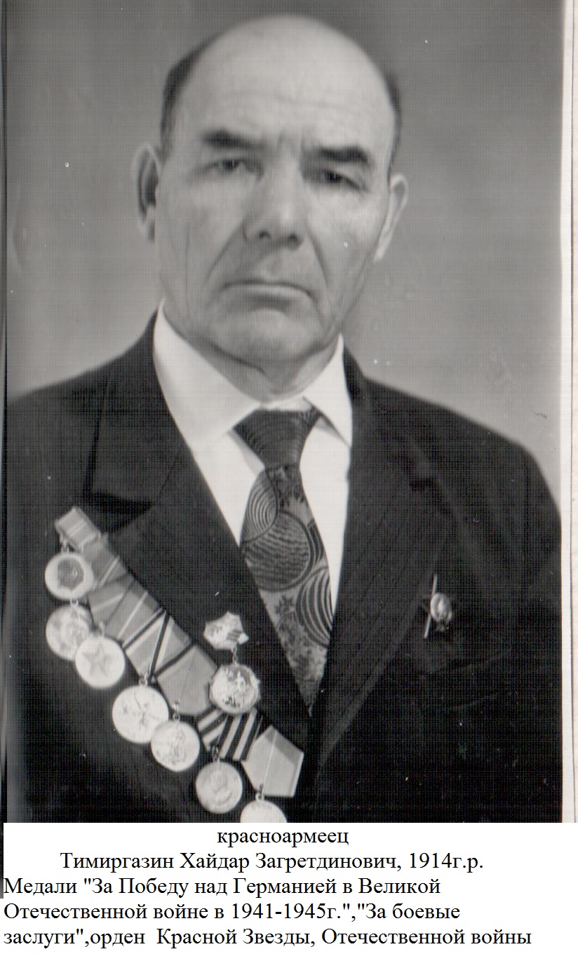 Тимиргазин Хайдар