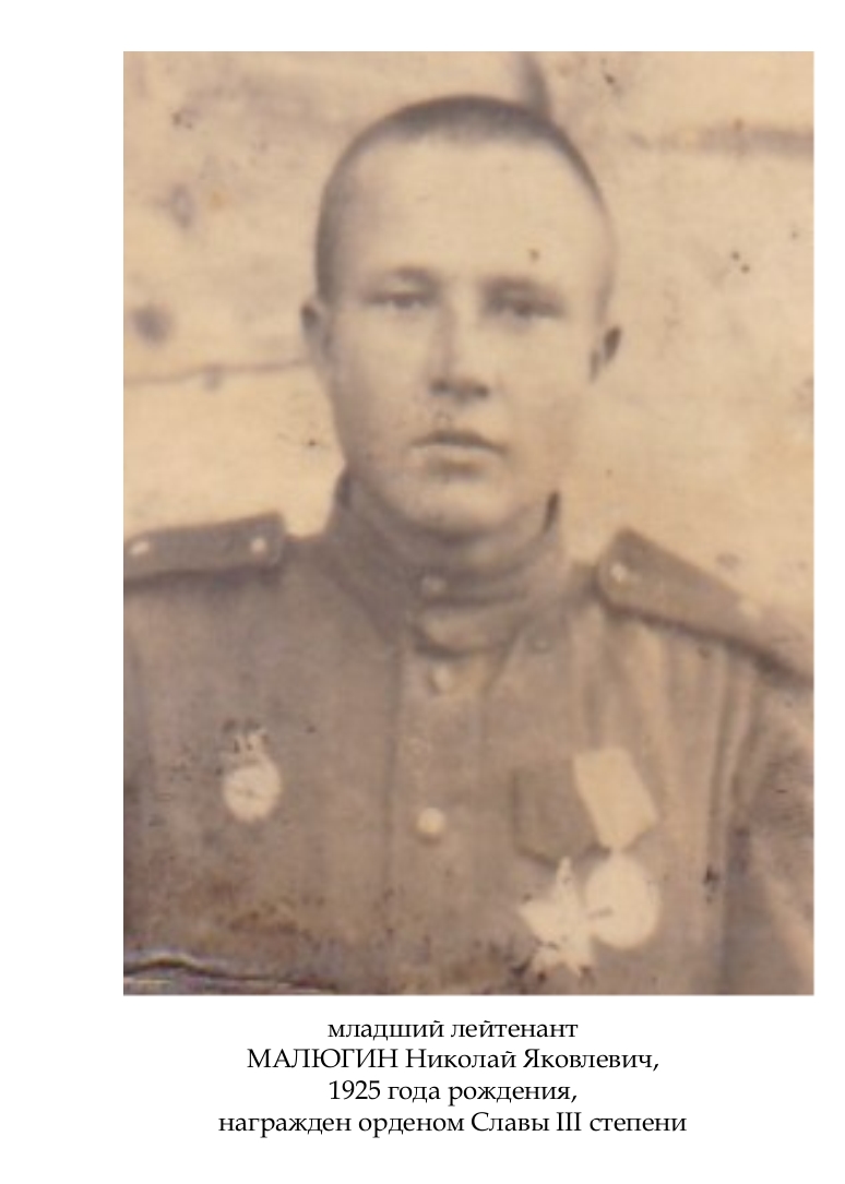 Малюгин Николай Яковлевич
