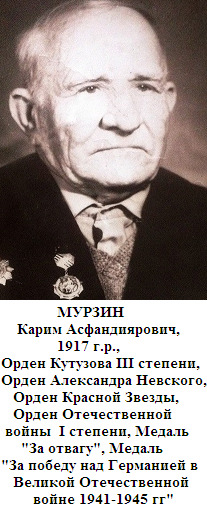 Мурзин Карим Асфандиярович