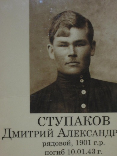 Ступаков Дмитрий Александрович