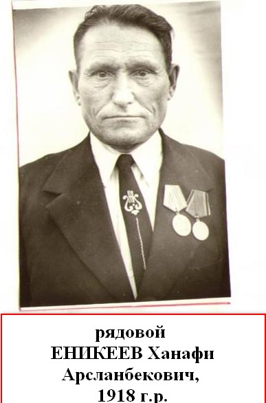 Еникеев Ханафи Арсланбекович