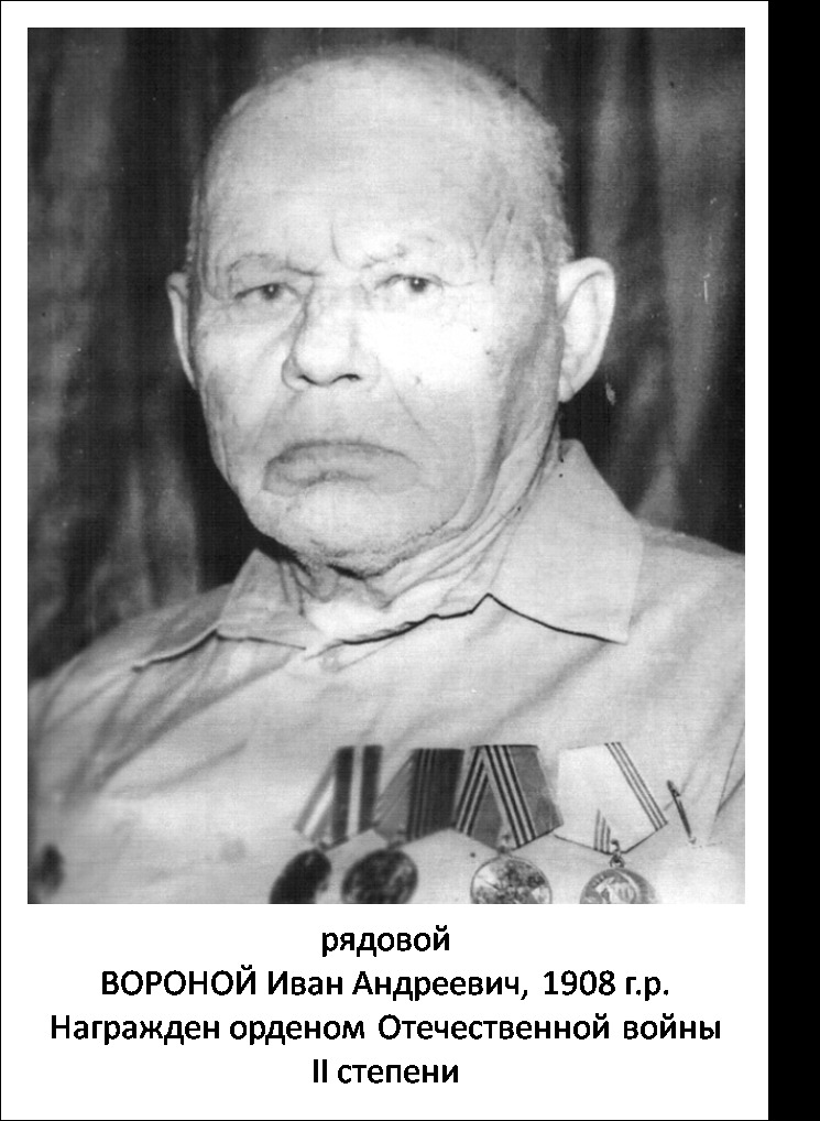 Вороной Иван Андреевич