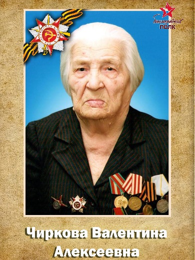 Чиркова Валентина Алексеевна