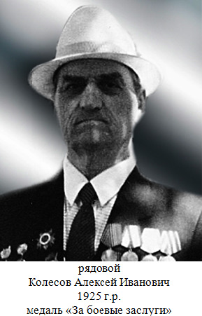 Колесов Алексей Иванович