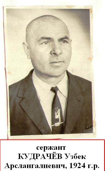 Кудрячев Узбек Арслангалиевич