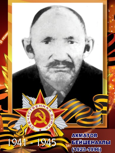 Акматов Бейшеналы