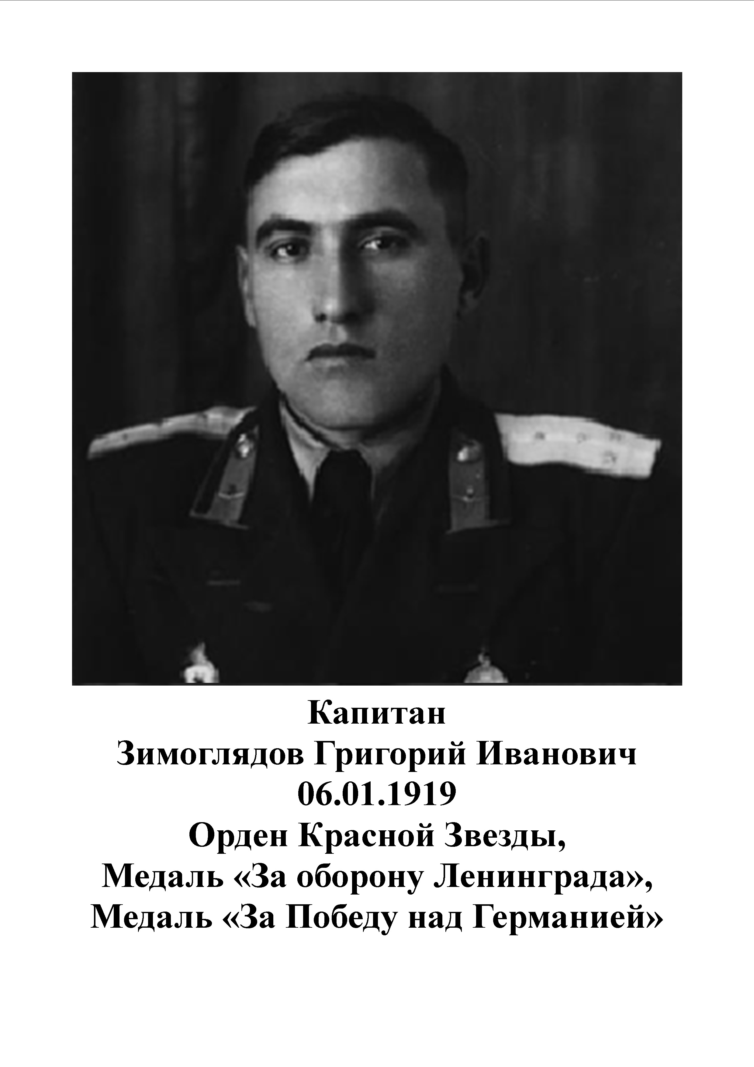 Зимоглядов Григорий Иванович