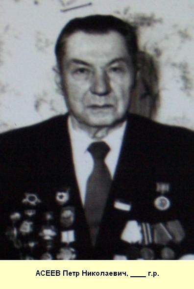 Асеев Петр Николаевич