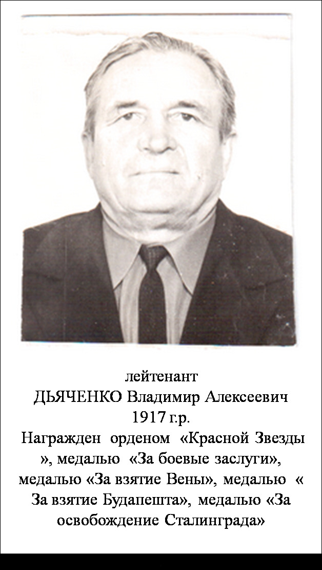 Дьяченко Владимир Алексеевич