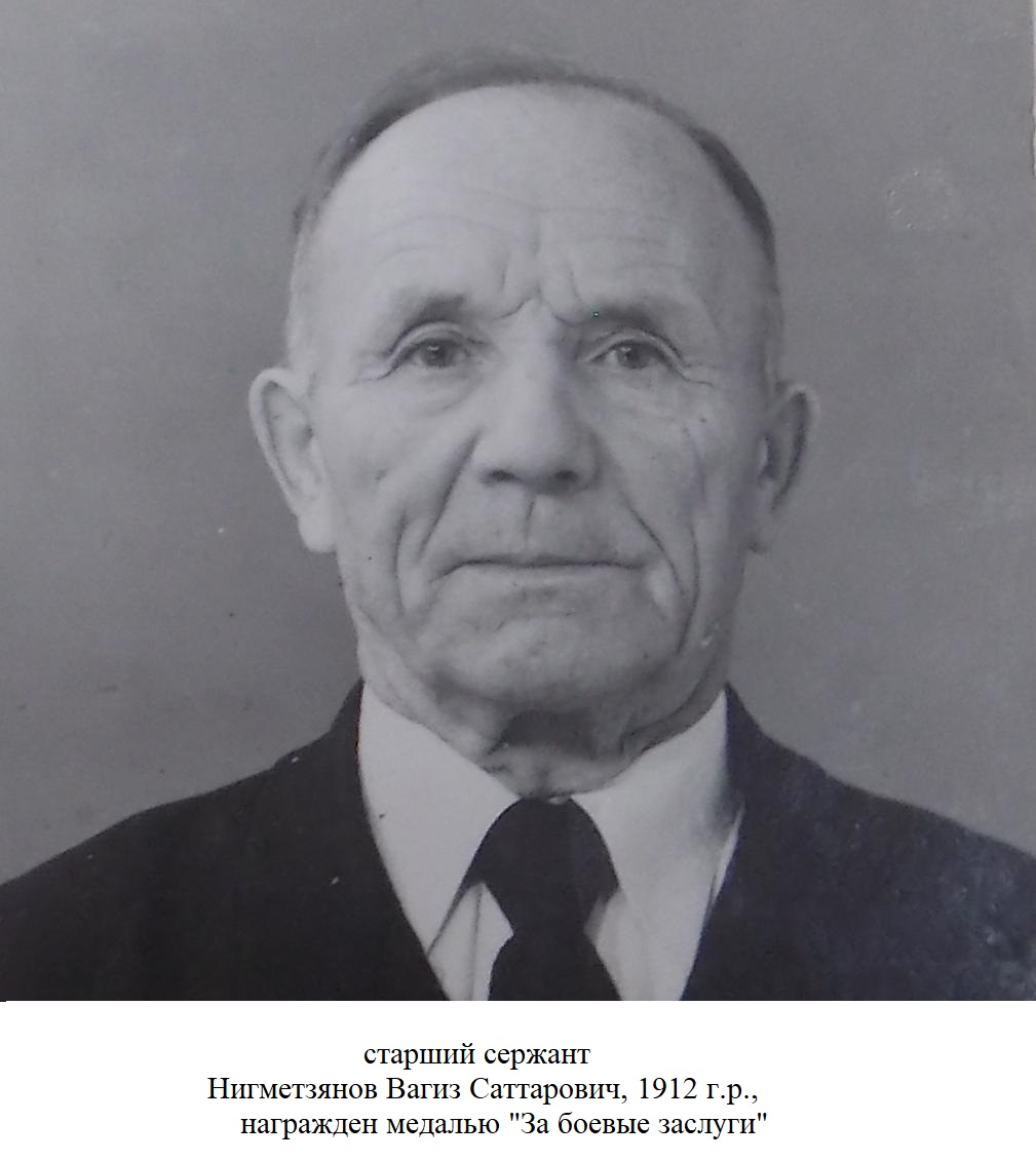 Нигметзянов Вагиз Саттарович