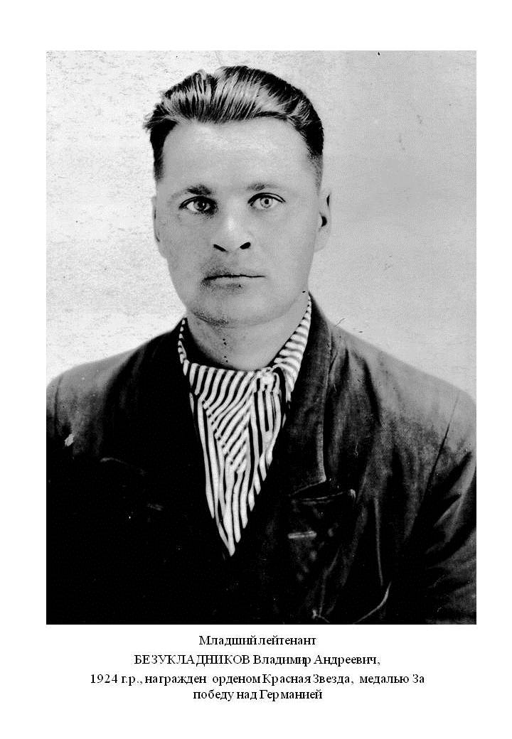 Безукладников Владимир Андреевич