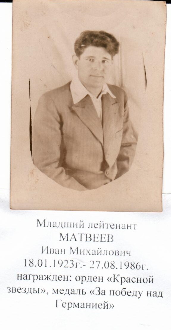Матвеев Иван Михайлович