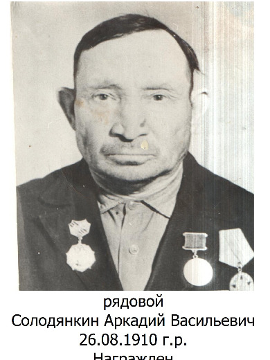 Солодянкин Аркадий Васильевич