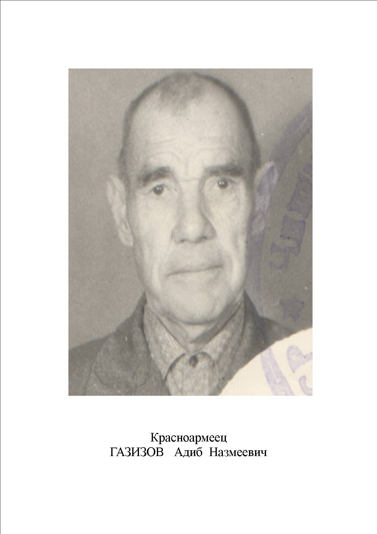 Газизов Адиб Назмеевич