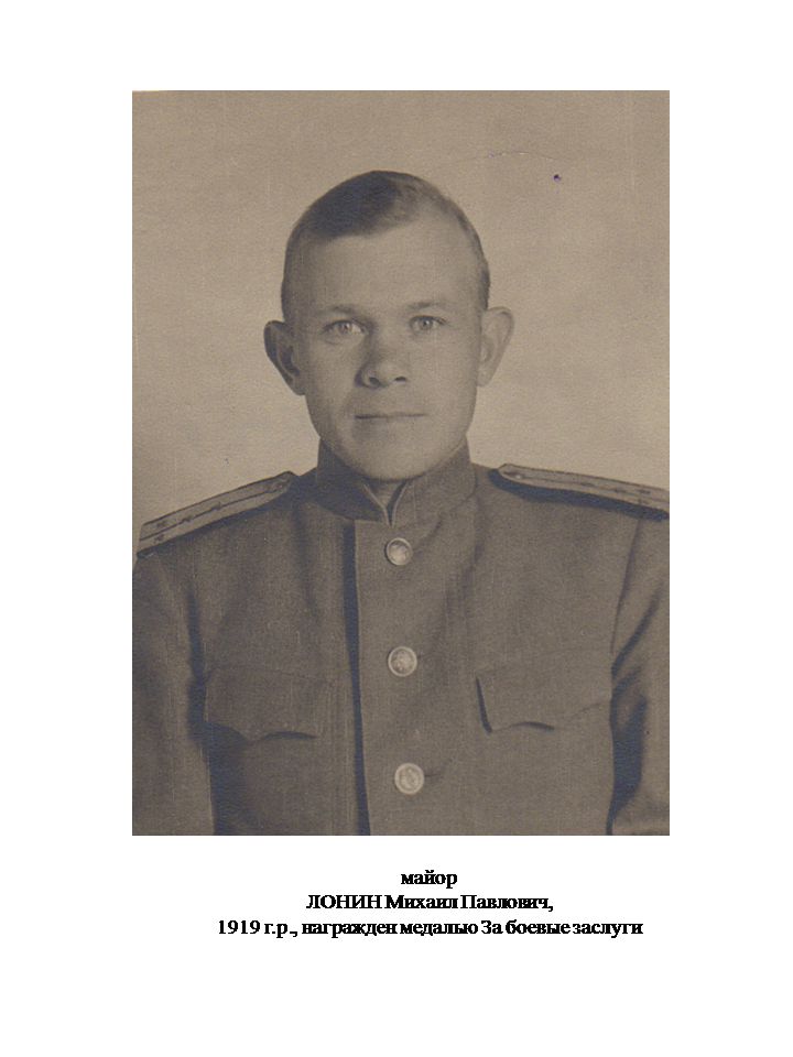 Лонин Михаил Павлович