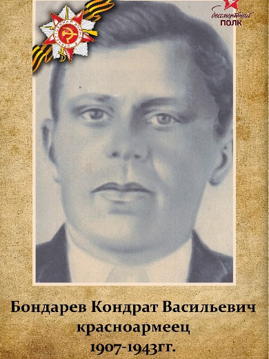 Бондарев Кондрат Васильевич