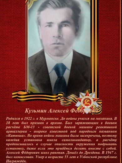 Кузьмин Алексей Федорович