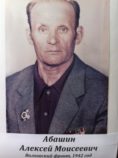 Абашин Алексей Моисеевич