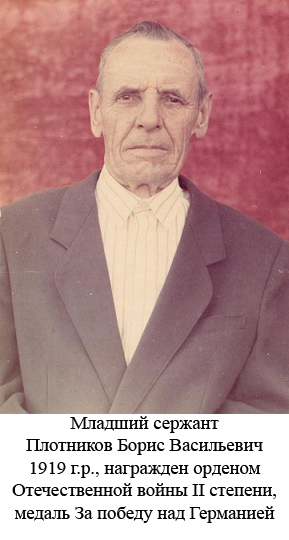 Плотников Борис Васильевич