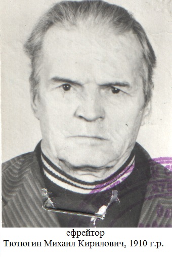 Тютюгин Михаил Кирилович