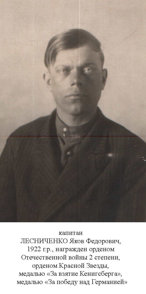 Лесниченко Яков Федорович