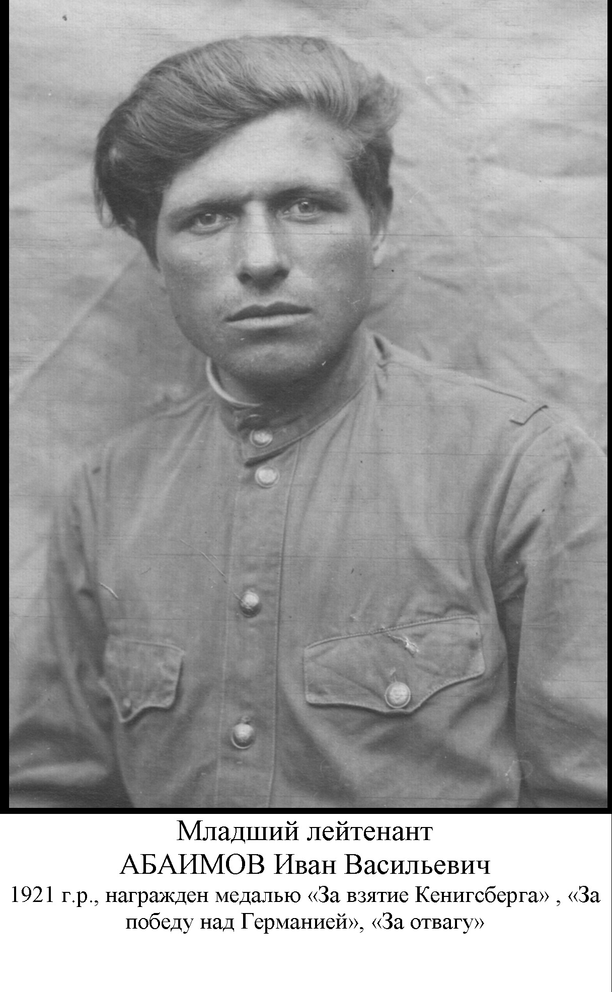 Абаимов Иван Васильевич