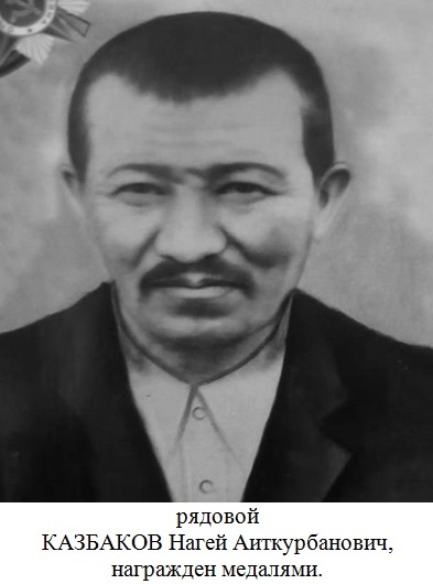 Казбанов Нагей Аиткурбанович