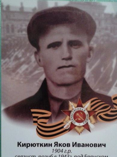 Кирюткин Яков Иванович