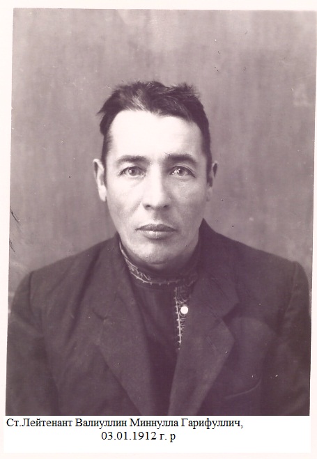 Валиуллин Миннулла Гарифуллич