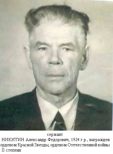 Никитин Александр Федорович