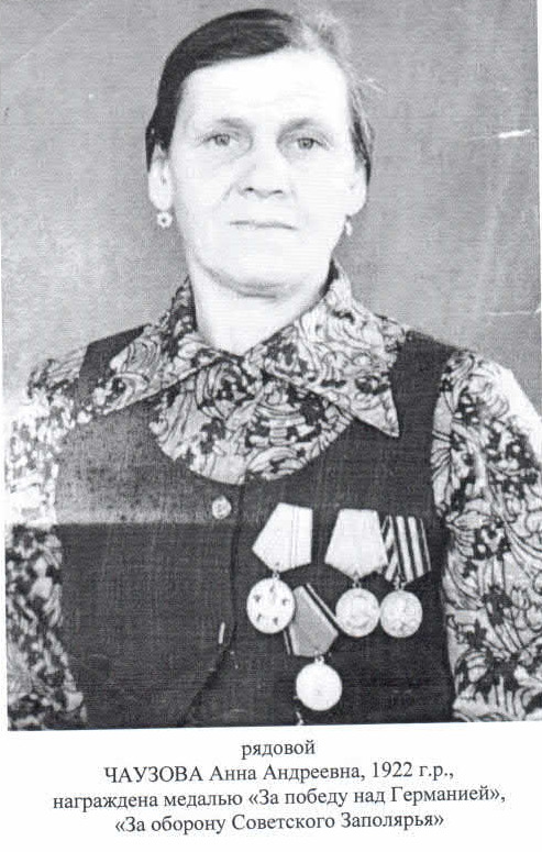 Чаузова Анна Андреевна